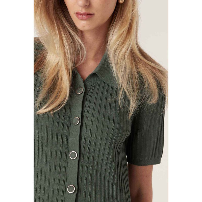 Cable Brooke Crepe Rib Dress image number 2